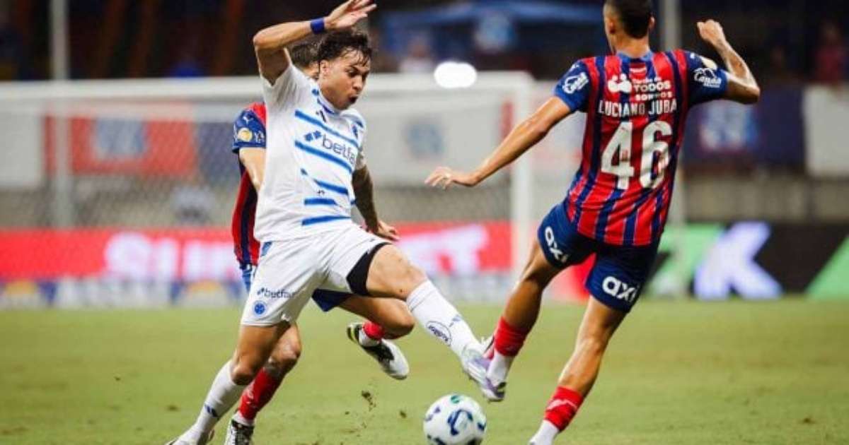 Gabigol marca belo gol e Cruzeiro conquista vitória de virada sobre Bahia.