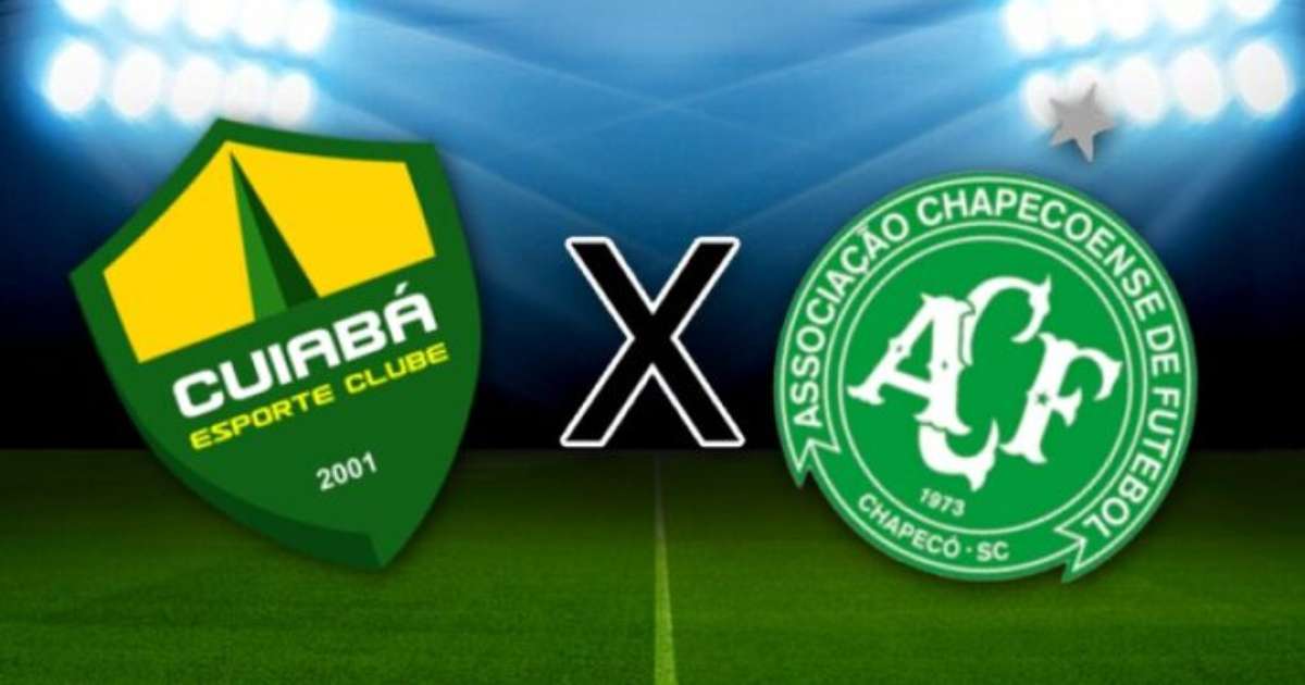 Cuiabá x Chapecoense: onde assistir ao vivo, horário e escalações