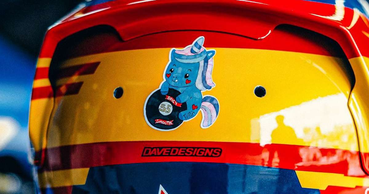 F1: Como um unicórnio deu sorte a Carlos Sainz