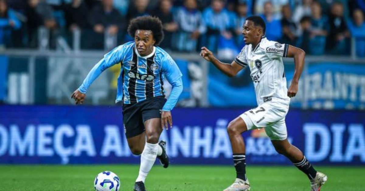 Willian impulsiona setor ofensivo do Grêmio com atenção especial.