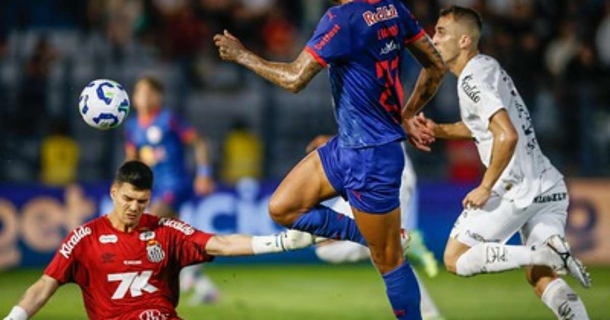 Red Bull Bragantino fica no empate com Santos pelo Brasileirão