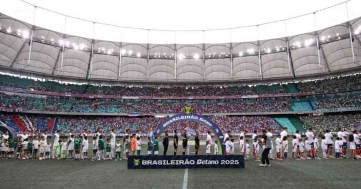 Palmeiras prepara queixa à CBF por condições do gramado da Fonte Nova