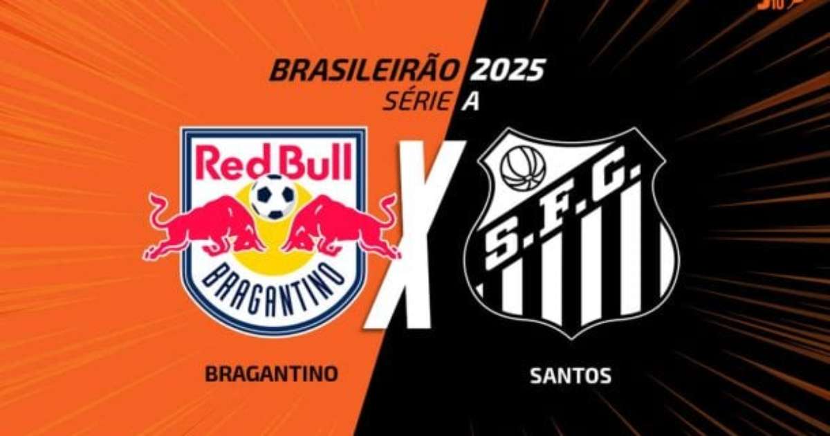 Bragantino x Santos, AO VIVO, com a Voz do Esporte, às 17h