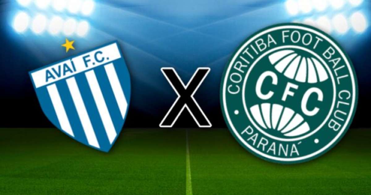 Avaí x Coritiba na Série B: onde assistir ao vivo, horário e escalação