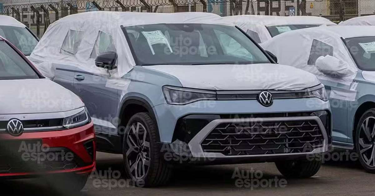Novo Volkswagen Taos 2026 já está no Brasil e chega em outubro