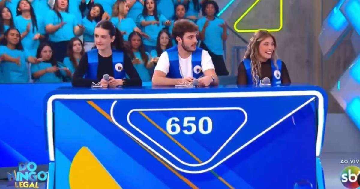 Filhos de Gugu e Portiolli erram questão simples sobre Praça dos Três Poderes no 'Domingo Legal'; veja