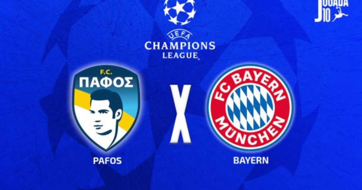 Pafos x Bayern: onde assistir, escalações e arbitragem