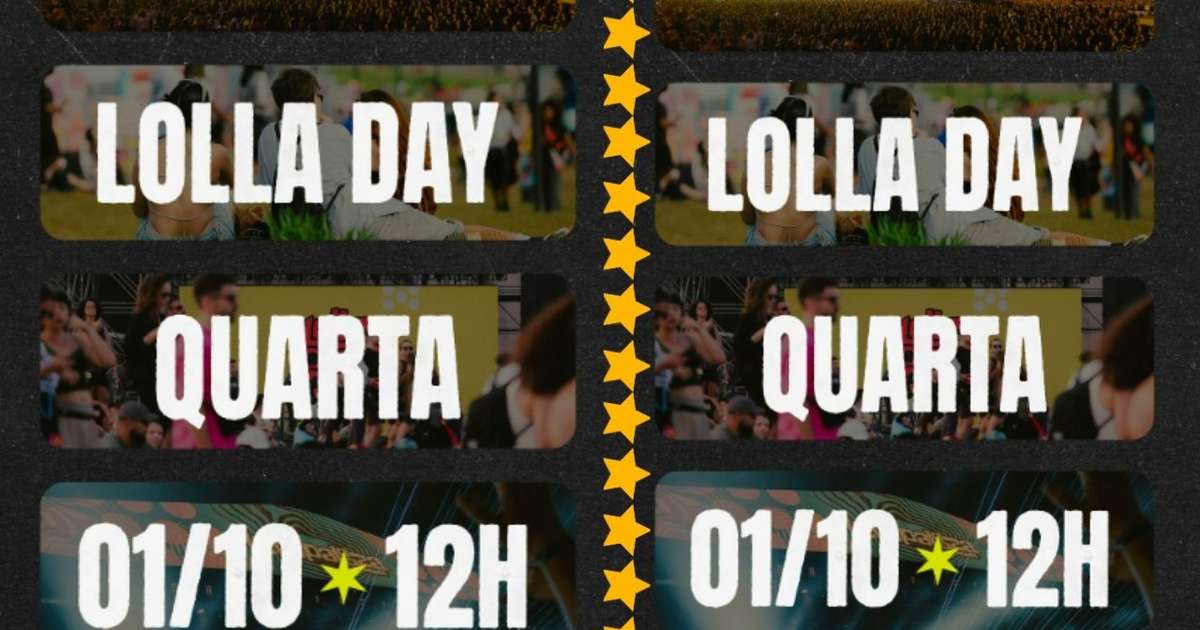 Lollapalooza 2026: lineup por dia sai em 1º de outubro e fãs já fazem ...