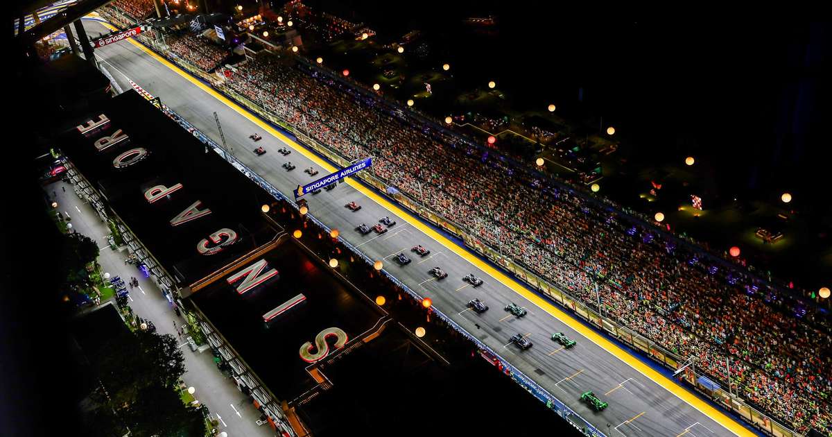 F1: Horários e onde assistir ao GP de Singapura