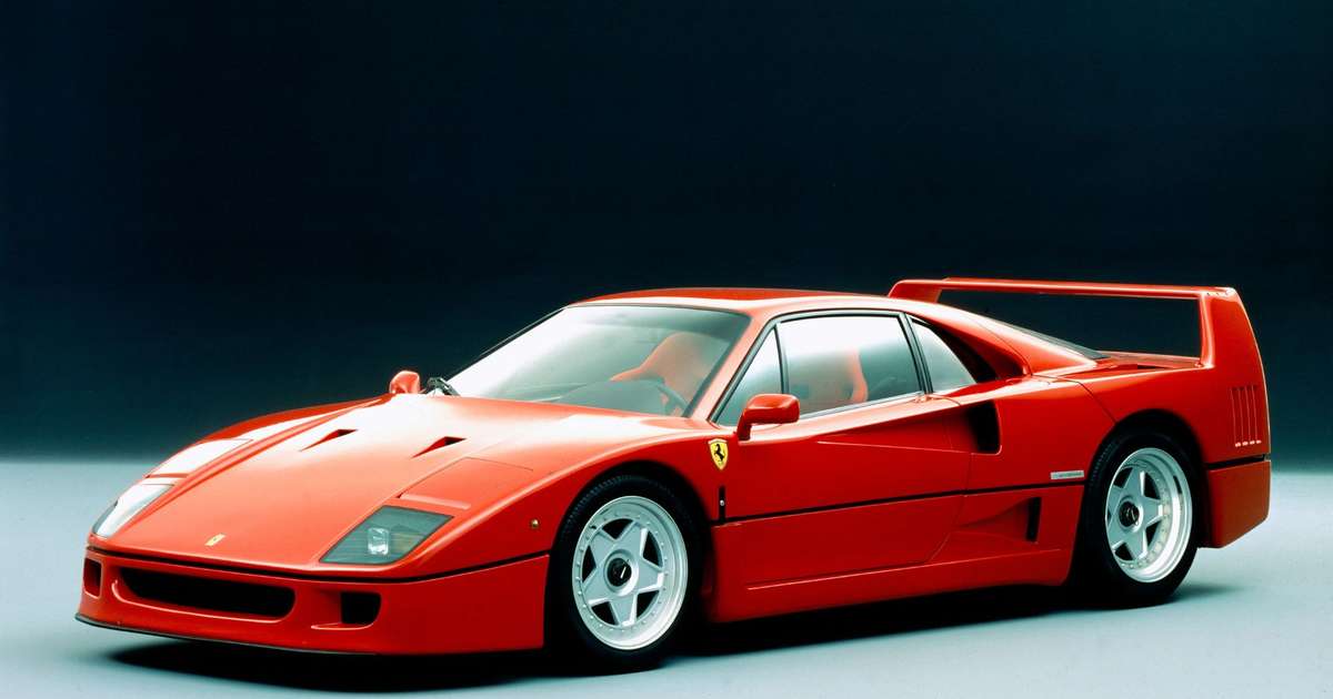 Ferrari F40, Gol GTI e outros clássicos estarão no Salão do Automóvel 2025