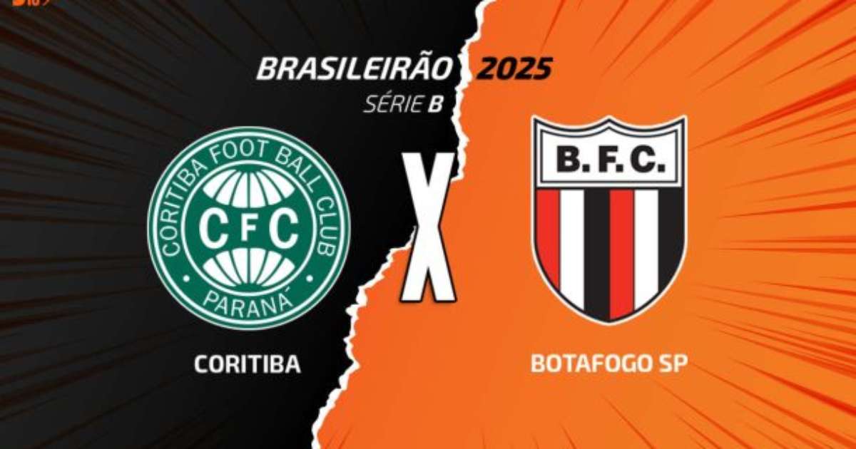 Coritiba x Botafogo-SP: onde assistir, escalações e arbitragem