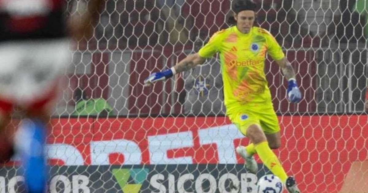 Cássio elogia postura do Cruzeiro em empate com Flamengo: Feliz com resultado