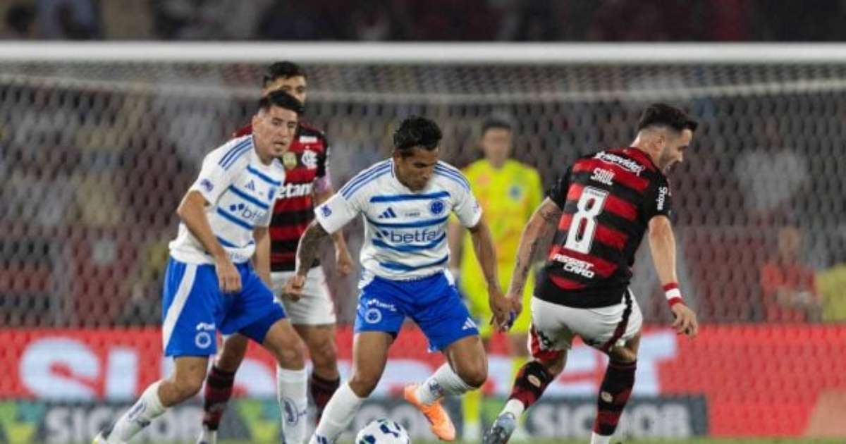 Maracanã lotado, mas Flamengo e Cruzeiro não saem do zero
