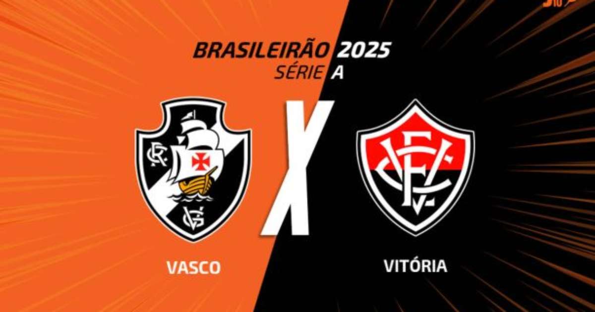 Vasco x Vitória: onde assistir, escalações e arbitragem