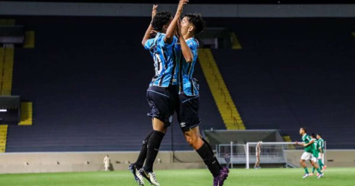 Grêmio elimina Palmeiras nos pênaltis e garante vaga na final do Brasileirão Sub-17