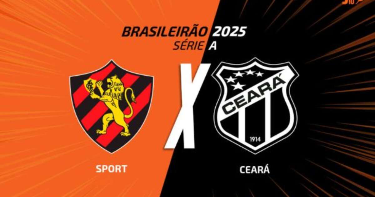 Sport x Ceará: onde assistir, escalações e arbitragem