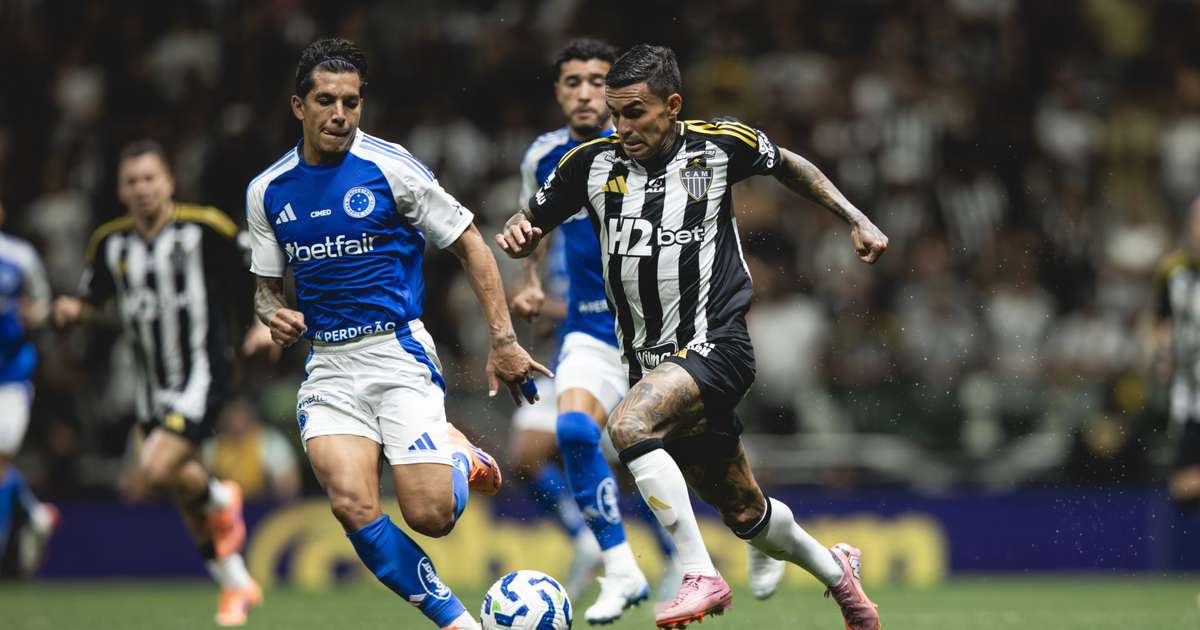 Clássico entre Atlético e Cruzeiro termina em empate cheio de polêmicas.
