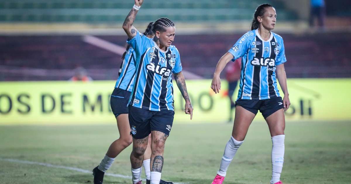 Grêmio avança à final da Brasil Ladies Cup após vencer o Peñarol.