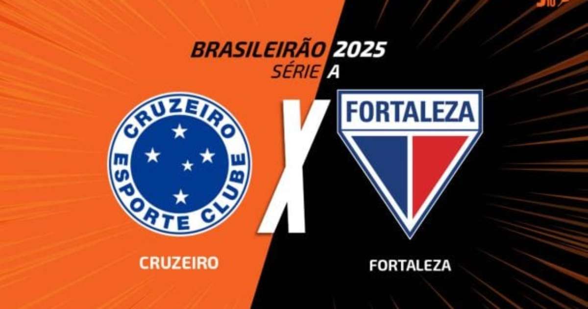 Transmissão ao vivo: Cruzeiro enfrenta Fortaleza com narração esportiva às 19h30.