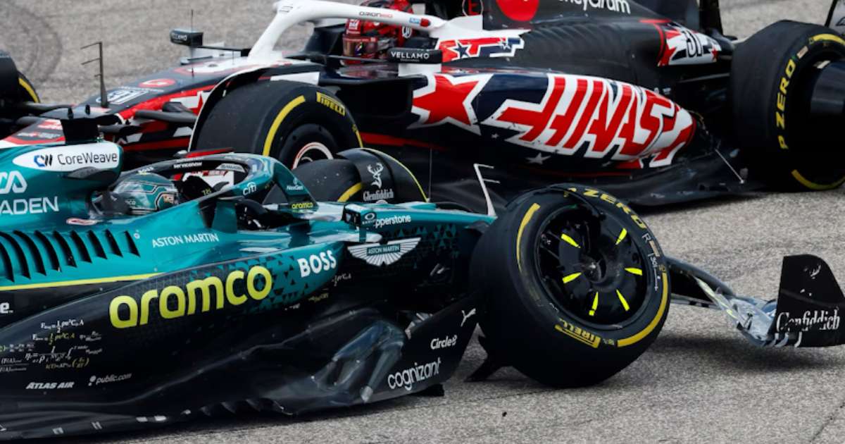 F1: Lance Stroll recebe penalidade após batida com Ocon