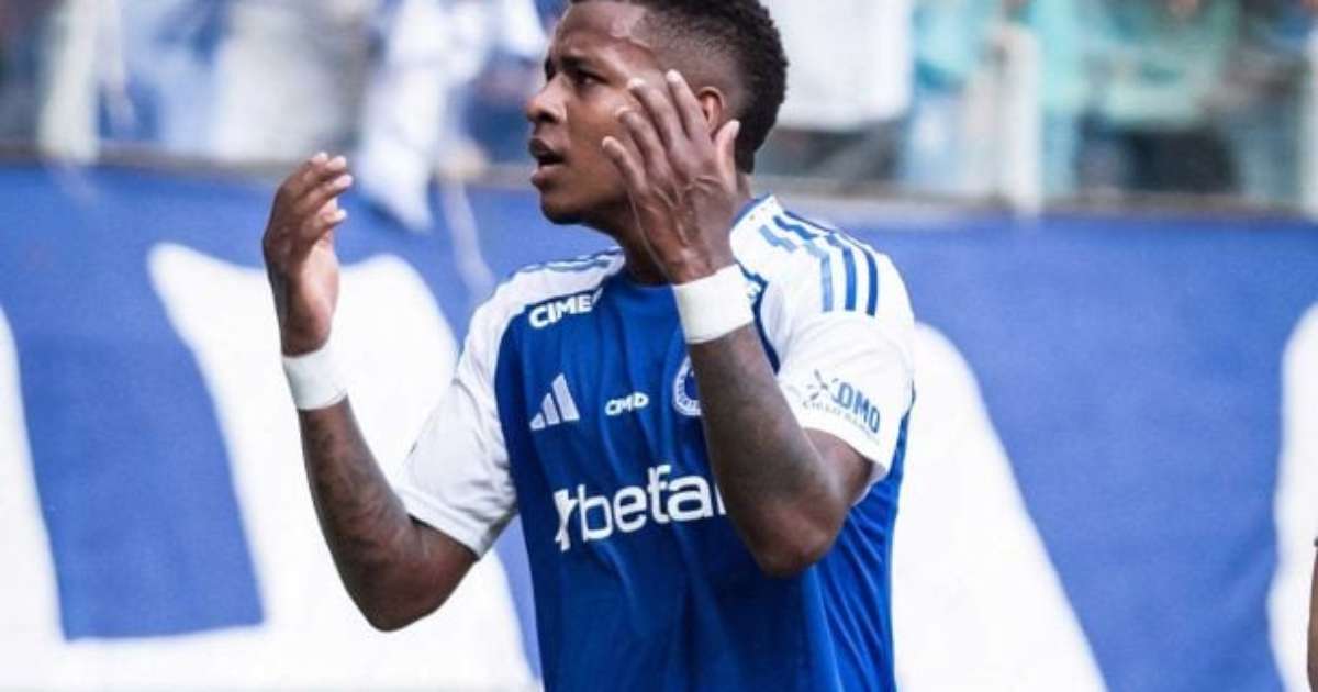 Arroyo celebra primeiro gol pelo Cruzeiro e menciona Vini Jr e Neymar.