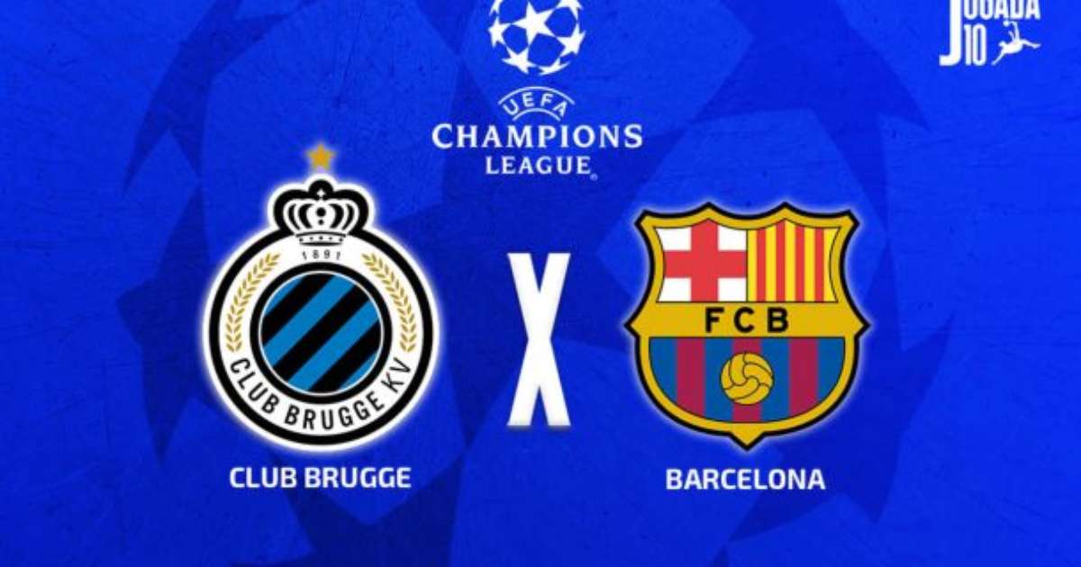 Club Brugge x Barcelona: onde assistir, escalações e arbitragem