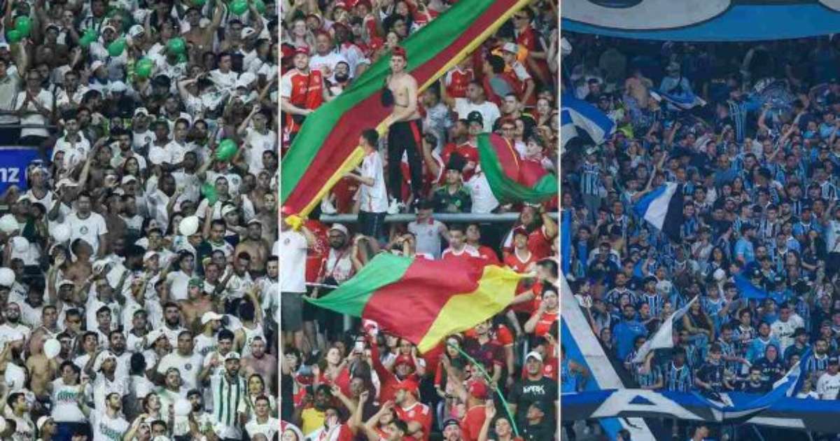 Palmeiras e dupla gaúcha lideram número de sócios-torcedores ativos no Brasil