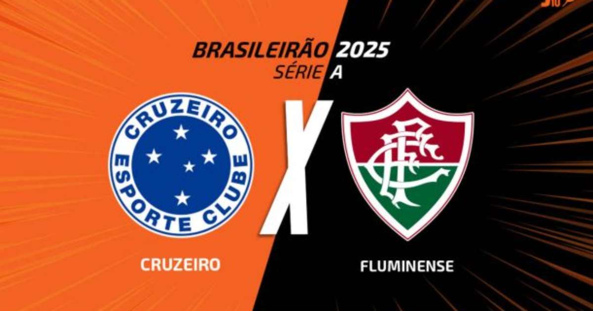Transmissão, times e arbitragem do jogo Cruzeiro x Fluminense no futebol.