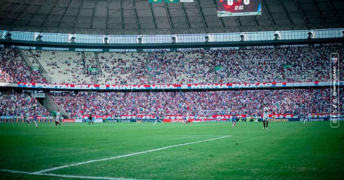 Castelão será palco da batalha pela permanência de Fortaleza e Grêmio.
