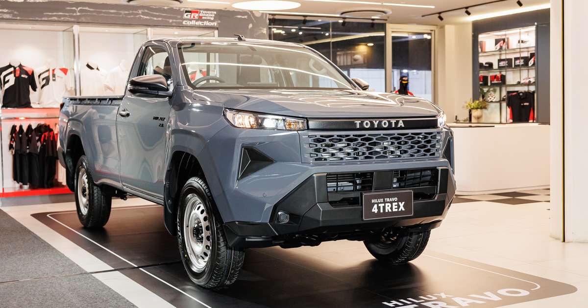 Nova Toyota Hilux Cabine Simples 2026 é revelada com visual raiz