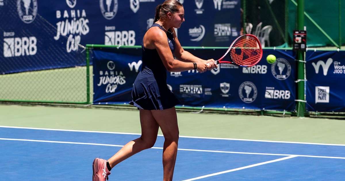 Baiana de 14 anos, Nathália Tourinho joga final e busca maior título no