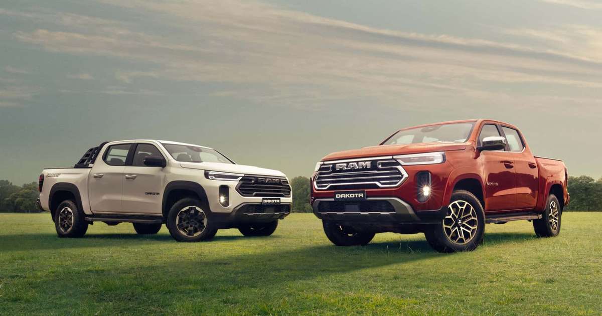 Ram Dakota Laramie é revelada e estará no Salão do Automóvel 2025