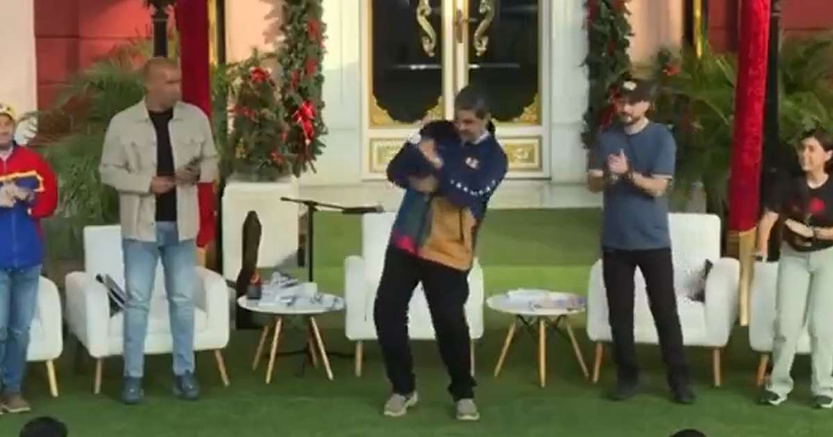 Maduro faz dancinha ao som de remix das próprias falas como recado aos EUA: 'Ninguém me para'