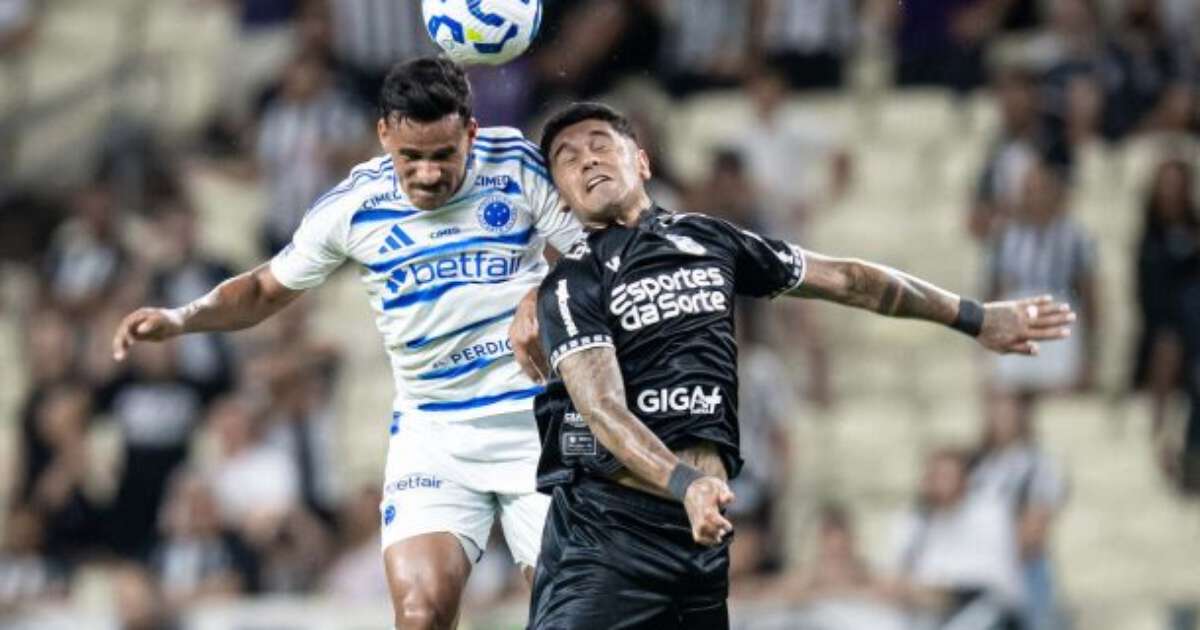 Cruzeiro empata com Ceará e se distancia da disputa pelo título.