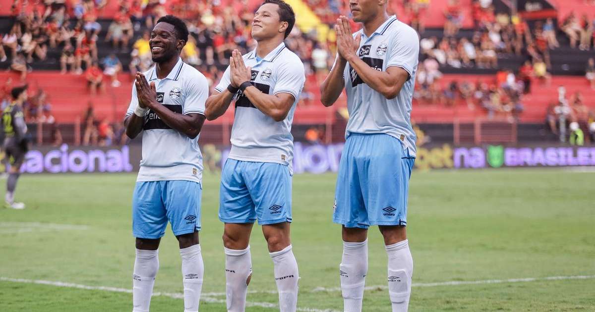 Grêmio fecha Brasileirão com vitória expressiva sobre o Sport fora de casa.