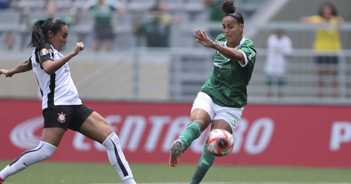 Palmeiras goleia o rival Corinthians no 1º jogo da final do Paulistão ...