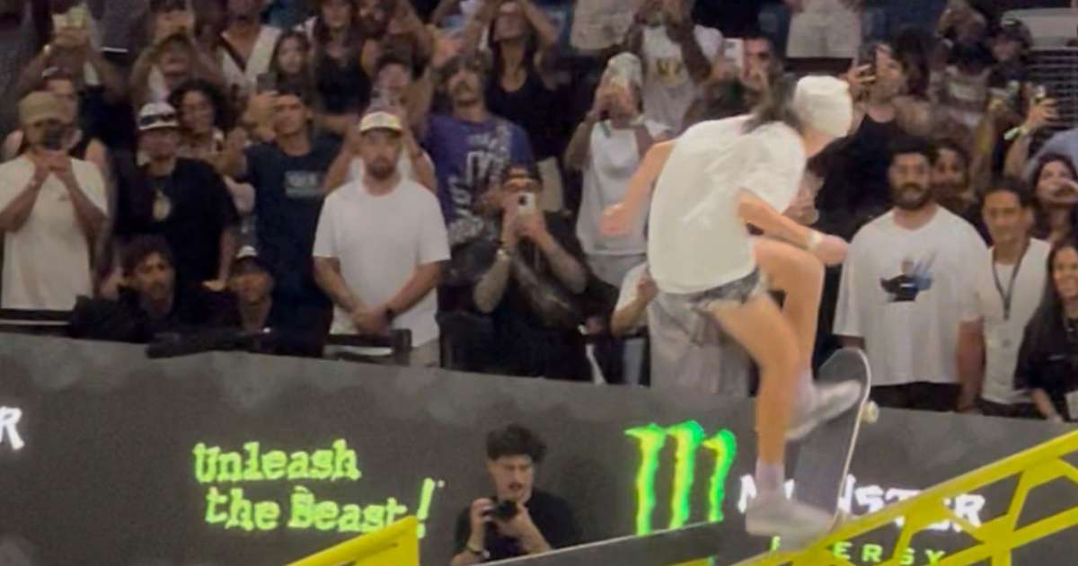 ‘Viciado’ em feijoada, revelação bate veteranos com ‘chuva de 9’ e leva 1º título do SLS Super Crown