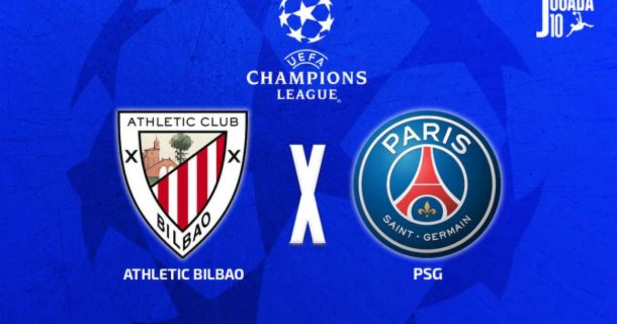 Athletic Bilbao x PSG: onde assistir, escalações e arbitragem