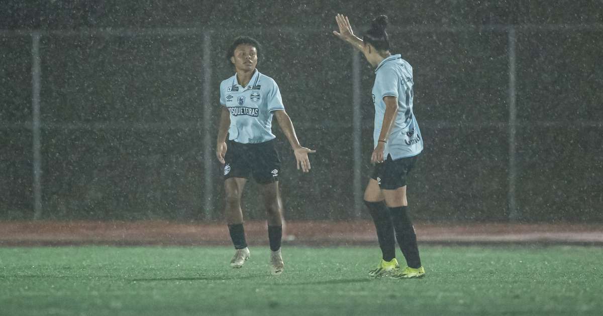 Grêmio garante liderança do Grupo D e vaga nas quartas da Copinha Feminina.