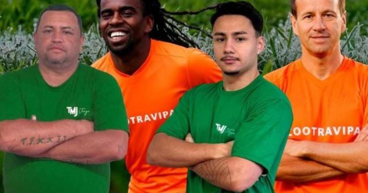Ex-jogadores promovem partida solidária com garis do Rio Grande do Sul.