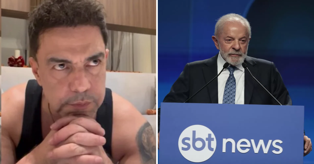 Zezé Di Camargo pede para que SBT não exiba especial de Natal após visita de Lula