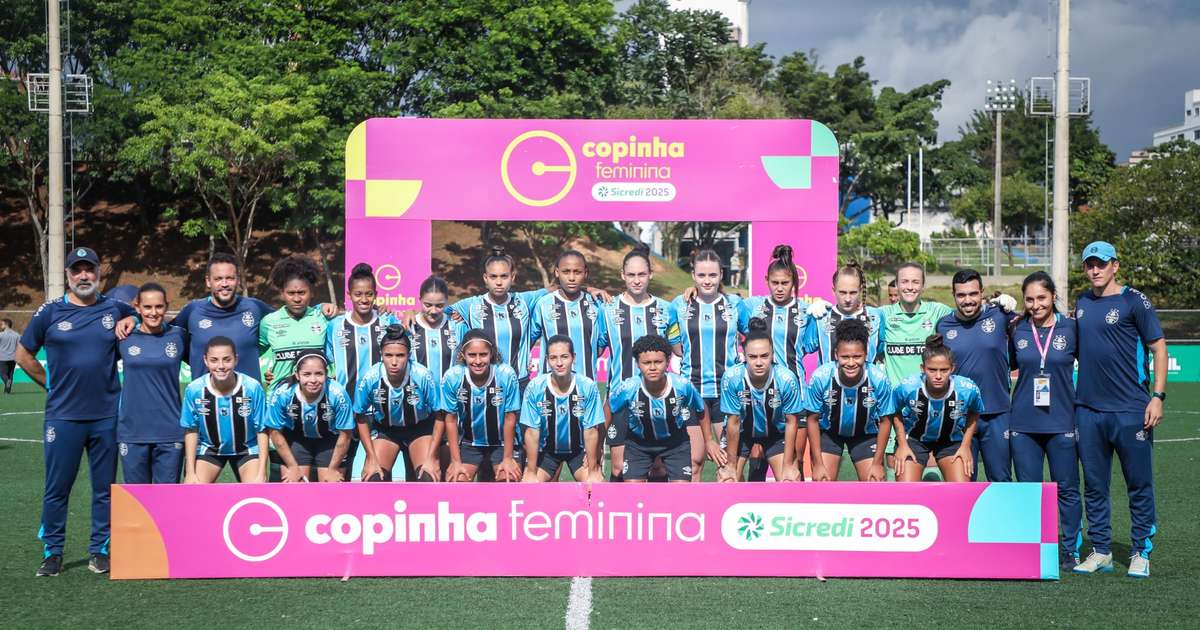 Grêmio mira conquista inédita na final da Copa Feminina.