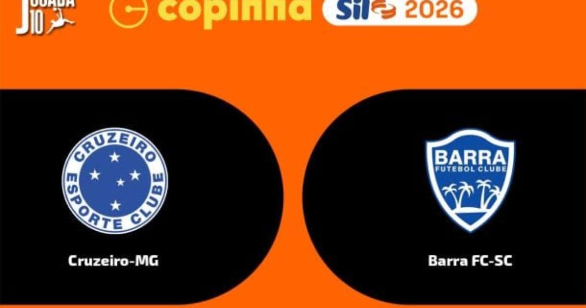 Partida entre Cruzeiro e Barra com narração da Voz do Esporte às 20h45.