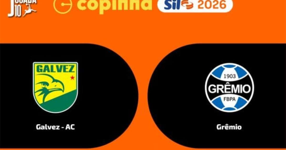 Transmissão: Galvez x Grêmio na Copa São Paulo de Futebol Júnior