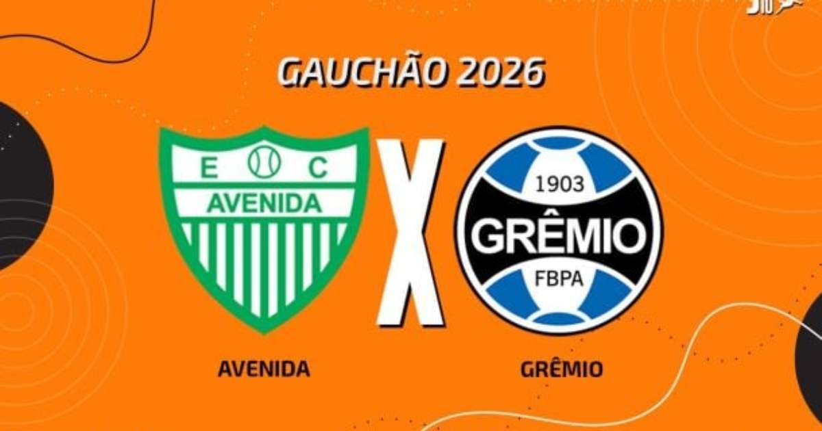 Avenida x Grêmio: como assistir, escalações e arbitragem