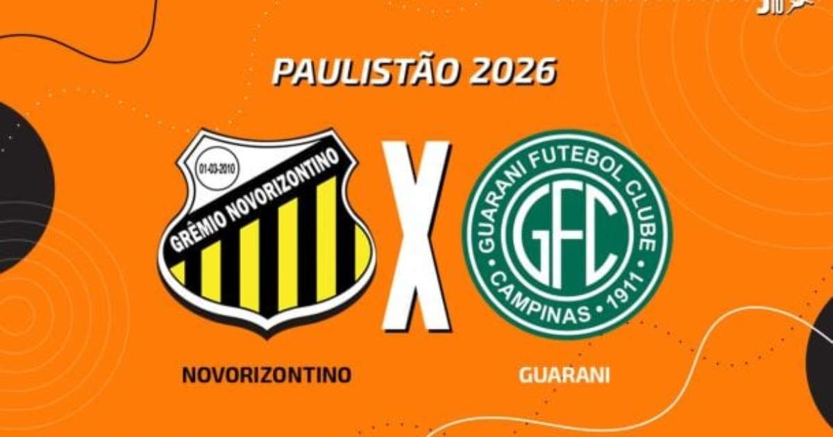 Novorizontino x Guarani, AO VIVO, com a Voz do Esporte, às 17h30