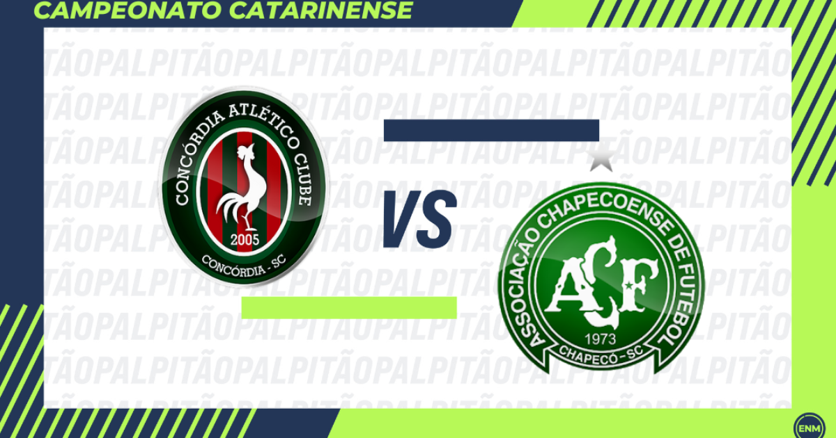 Concórdia x Chapecoense: prováveis escalações, arbitragem, onde ...