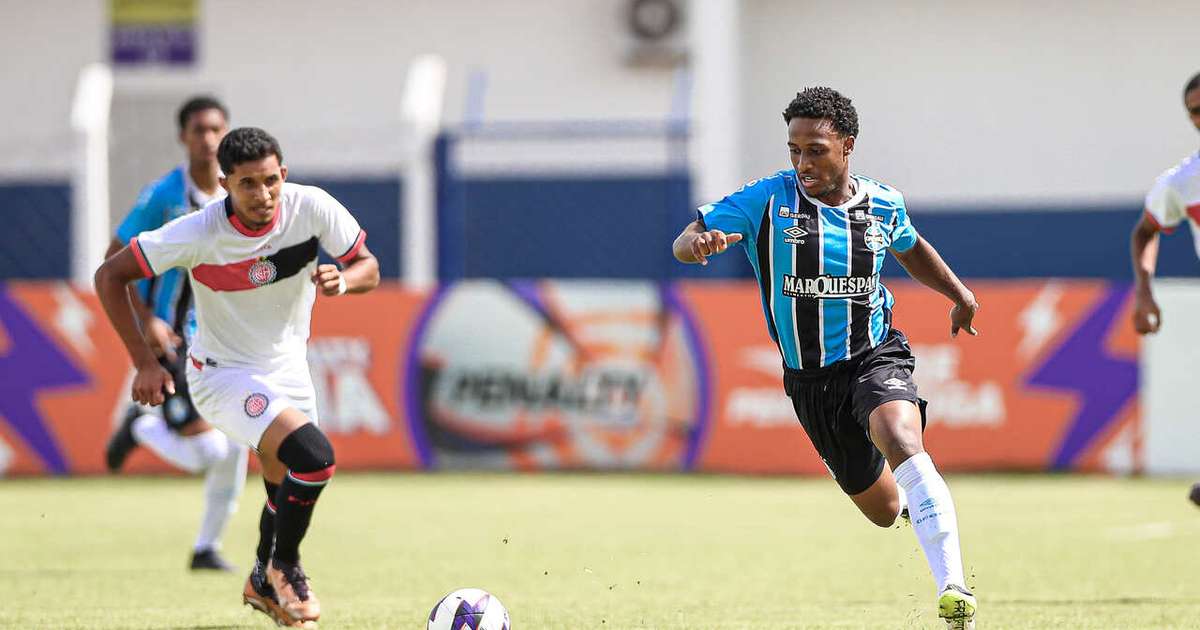 Transmissão do jogo Chapecoense x Grêmio na Copa São Paulo de Futebol Júnior.
