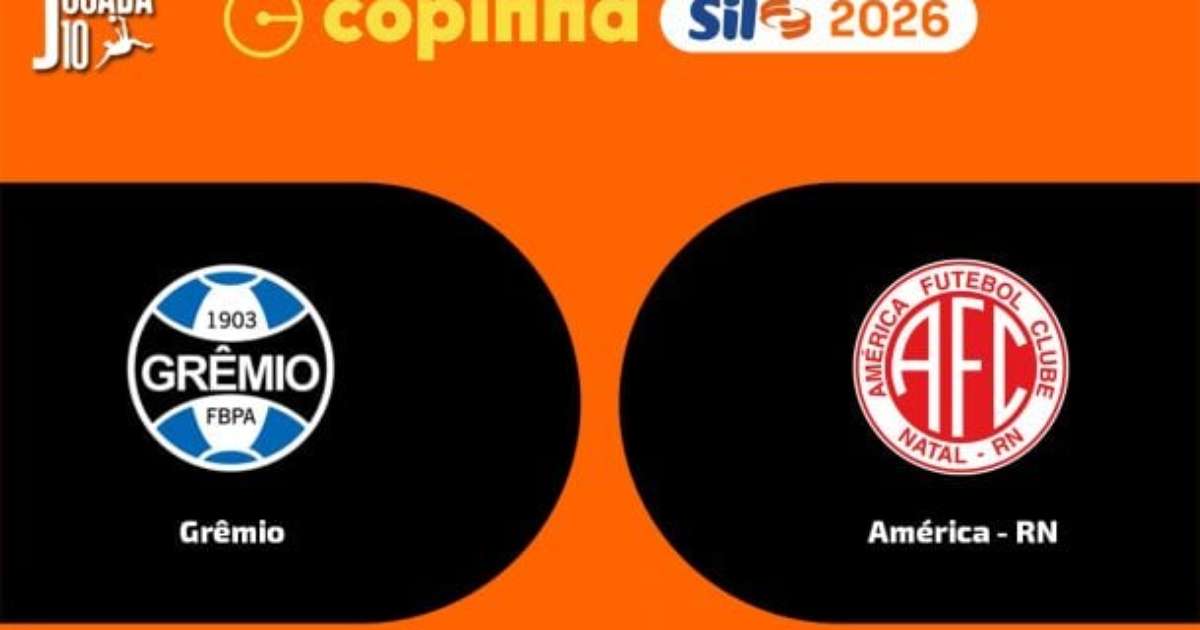 Transmissão AO VIVO de Grêmio x América-RN com a Voz do Esporte às 17h45