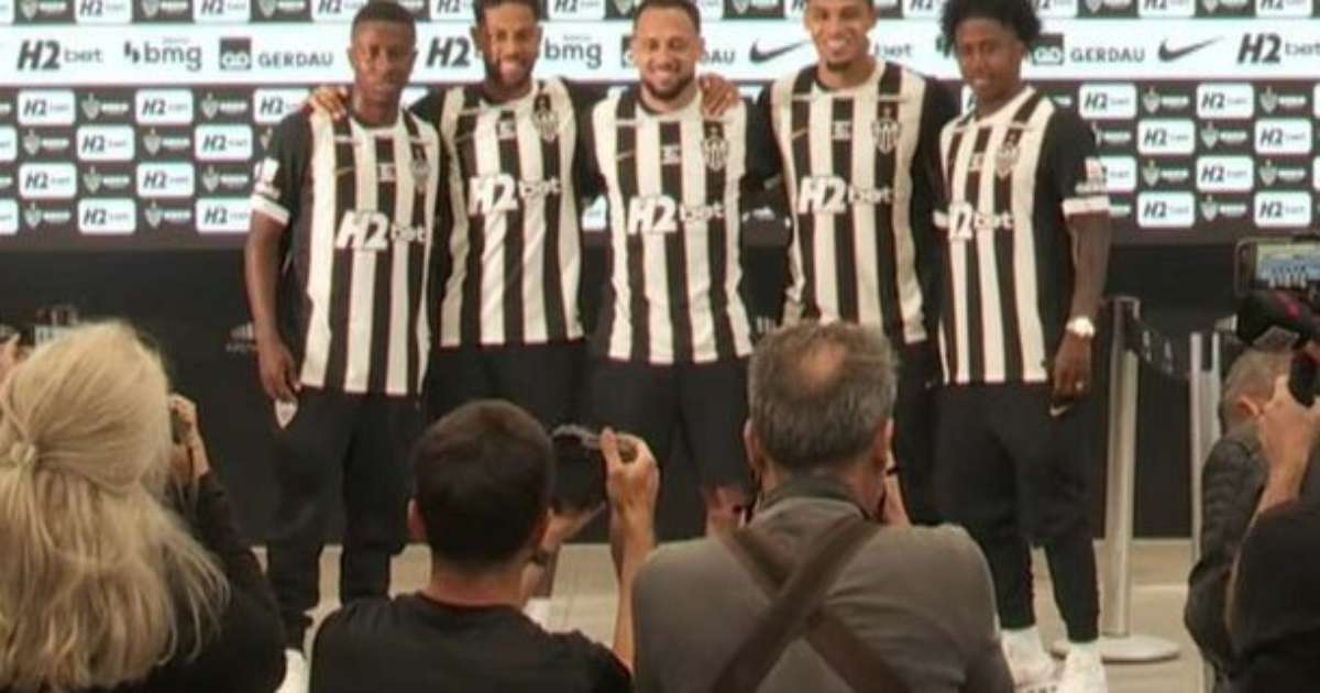 Atlético apresenta pacotão de reforços para 2026